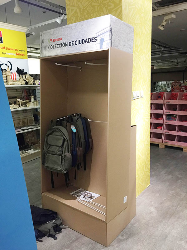 超市挂钩展示箱
